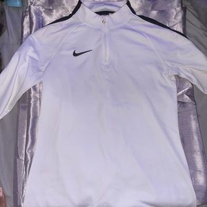 White and black Nike Dry fit sweater unworn